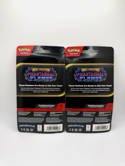 Pokemon TCG Mega Evolution Phantasmal Flames Blister Set Greedent and Magcargo - Image 2