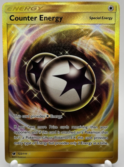Counter Energy 122/111 SM Crimson Invasion Secret Rare NM Pokemon TCG - Image 1