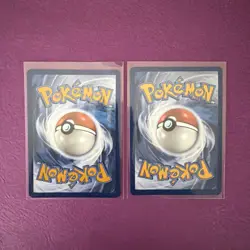 Pokemon Mega Evolution - Drifloon MEP005 & Drifblim MEP006 Cosmos Holo Promo NM - Image 2