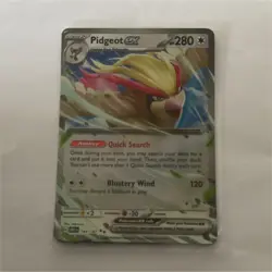 Pokemon Pidgeot EX 164/197 Prize Pack Series Double Rare Holo Stage 2 - Image 1