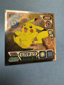 Pokemon Pikachu 090 Japanese Amada Sticker 2006 Nintendo US Seller NM-/LP+ - Image 5