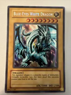 Konami Yu-Gi-Oh! Blue-Eyes White Dragon BPT-009 And Red Eyes Jmp-002 - Image 1
