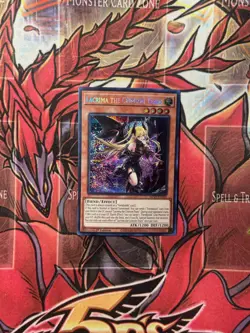 Yugioh Lacrima the Crimson Tears MP25-EN100 1st Edition Prismatic Secret Rare NM - Image 1