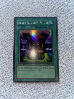 Yu-Gi-Oh TCG Black Illusion Ritual MRL-051 Magic Ruler 1st Edition Holo Rare - Image 2