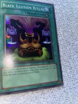 Yu-Gi-Oh TCG Black Illusion Ritual MRL-051 Magic Ruler 1st Edition Holo Rare - Image 4