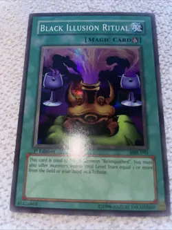 Yu-Gi-Oh TCG Black Illusion Ritual MRL-051 Magic Ruler 1st Edition Holo Rare - Image 5