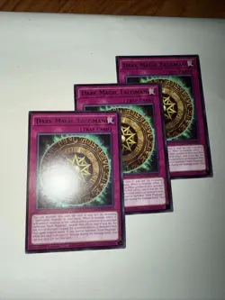 3x Dark Magic Talisman 1st Edition Rare MZMU-EN057 Yu-Gi-Oh! - Image 1