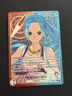 One Piece EB03-001 Nefeltari Vivi (L) Leader Alt Art Heroines Edition Alternate - Image 1
