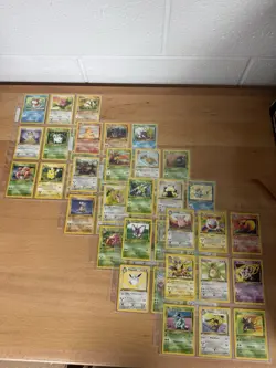 NM Complete 1st Edition Jungle Non-Holo Set 17-64 Vintage Pokemon Card Inc Rare - Image 1