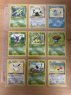 NM Complete 1st Edition Jungle Non-Holo Set 17-64 Vintage Pokemon Card Inc Rare - Image 4