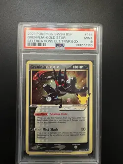 Greninja Star SWSH144 SWSH: Sword & Shield Promo Cards Holo - MINT PSA 9 - Image 1