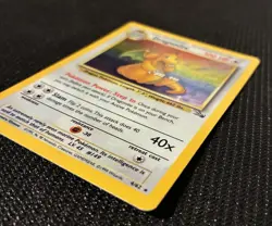 Dragonite 4/62 Fossil Holo Unlimited ⭐ MP – Vintage WOTC Pokemon Card - Image 3