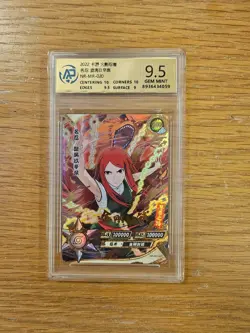 2022 Kayou Naruto Kushina Uzumaki Playing Card Grade 9.5 GEM MINT NR-MR-020 - Image 1