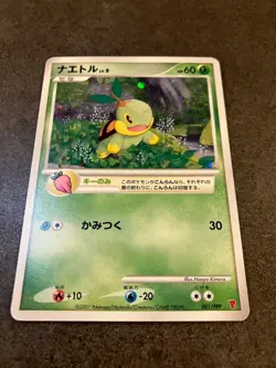 Turtwig Holo Pokemon card Lv.9 001/PPP japanese - Image 1