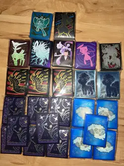Pokemon TCG Card Sleeves Lot of 25, Various Designs, ETB - Image 1