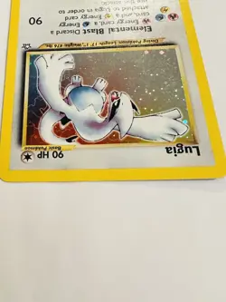 Pokemon Lugia Neo Genesis Holo Rare 9/111 90 HP Basic Unlimited Card - Image 4