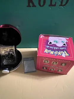 Pokemon 23k Gold Plated Trading Card JigglyPuff Pokeball Burger King Sealed - Image 5