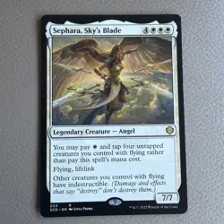 MTG - Sephara Sky's Blade 33 - Non-Foil Rare Starter Commander Decks - Near Mint - Image 1