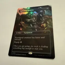 Lightning Greaves FOIL 2465 Secret Lair Drop SLD MTG Regular Rare Unplayed MINT - Image 3
