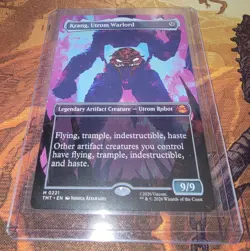 Krang, Utrom Warlord Borderless Non-Foil 0221 TMNT Magic the Gathering MTG NM+ - Image 1