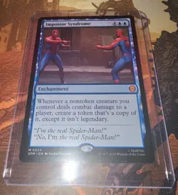 Impostor Syndrome Non-Foil 0034 Spider-Man Magic the Gathering MTG - Image 1