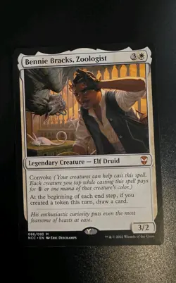 Bennie Bracks, Zoologist - Streets of New Capenna - Magic MTG - Image 1
