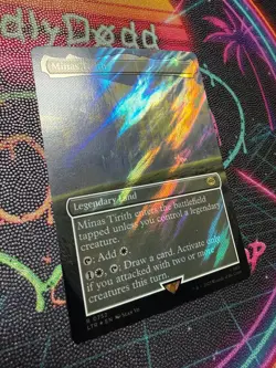 MTG Minas Tirith BORDERLESS SURGE FOIL Lord Of The Rings 0752 (LTR) - Image 3