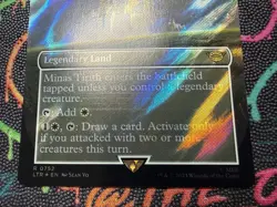 MTG Minas Tirith BORDERLESS SURGE FOIL Lord Of The Rings 0752 (LTR) - Image 4