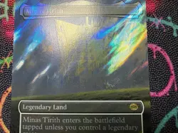 MTG Minas Tirith BORDERLESS SURGE FOIL Lord Of The Rings 0752 (LTR) - Image 5