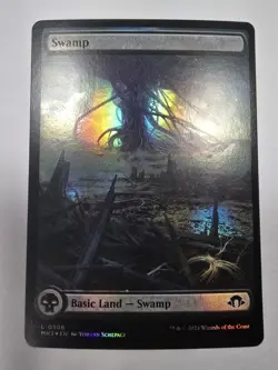 Swamp (0306) Modern Horizons 3 Foil Magic The Gathering - Image 1