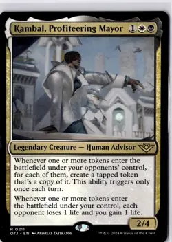 Kambal, Profiteering Mayor Outlaws of Thunder Junction Regular NM R 0211 - Image 1