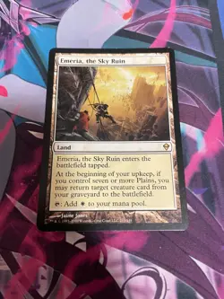MTG - EMERIA THE THE SKY RUIN - RARE - ZENDIKAR - LP - Image 1