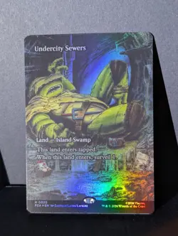 Magic Teenage Mutant Ninja Turtles M 0020 Undercity Sewers Foil TMNT - Image 1