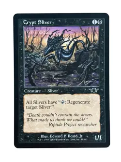 Crypt Sliver Legions Regular MTG Magic the Gathering Vintage Old School - Image 1
