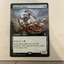 Hatchery Sliver (Extended Art) Commander Masters Regular - Image 1