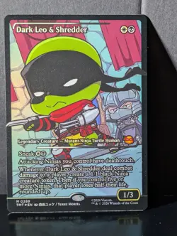 Magic Teenage Mutant Ninja Turtles M 0289 Dark Leo & Shredder - Image 1