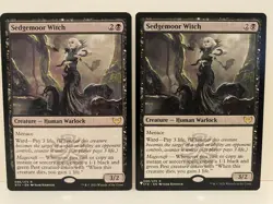 x2 NM Sedgemoor Witch Strixhaven: School of Mages Regular MTG - Image 1