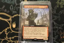 Siege-Gang Lieutenant - Modern Horizons 3: Commander - Extended Art - 0061 NM/M - Image 1