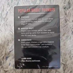 Magic The Gathering Final Fantasy VII 7 Commander Deck - Deck Only - Image 3