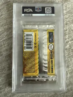 PSA 8 Pokemon TCG Base Set Unlimited Booster Pack Charizard Artwork WOTC 1999 - Image 2