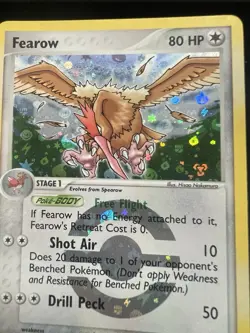 Fearow 24/112 EX Fire Red & Leaf Green Reverse Holo NM - Image 3