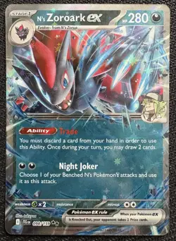 N's Zoroark ex 098/159 - Holofoil - Journey Together - NM✨- Pokemon TCG - Image 1