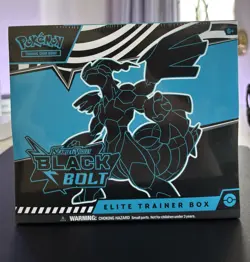 Pokemon Scarlet & Violet Black Bolt Elite Trainer Box Sealed - Image 1