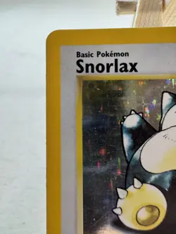 Pokemon Snorlax Jungle Holo Rare 90 HP Basic 11/64 1999 English - Image 2