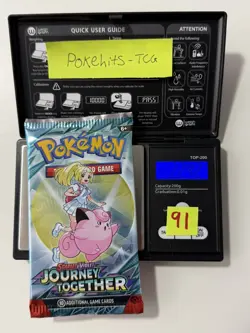 (HEAVY)🔥 22.42g Pokemon TCG Journey Together Booster Pack Factory Sealed✅ - Image 1