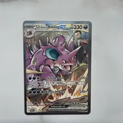 Pokemon TCG Team Rocket’s Nidoking ex Ascended Hero’s 233/182 - MINT - Image 1