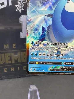Pokemon TCG Arctovish V 048/203 Swsh07: Evolving Skies Sword & Shield Holo - Image 4