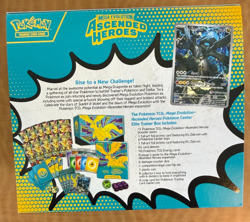 (OPENED) Ascended heroes Pokemon Center ETB. No packs, only dice and Sleeves! - Image 2
