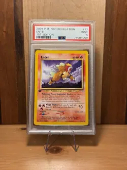 2001 POKEMON NEO REVELATION 1ST EDITION #17 ENTEI PSA 9!!! 🔥 - Image 4