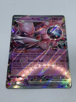 Team Rocket's Mewtwo ex 081/182 - Destined Rivals - Double Rare Holo - Pokemon - Image 2